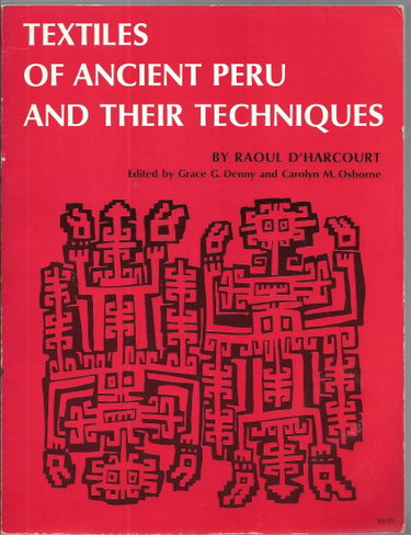 Couverture de Textiles of Ancient Peru and Their Techniques