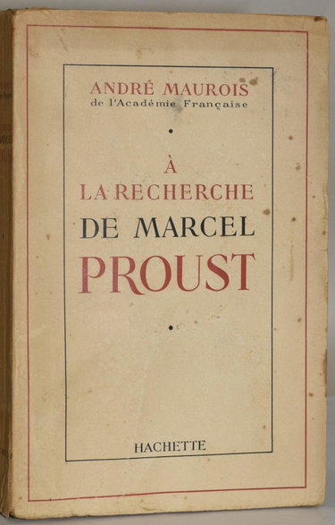 Couverture de A La Recherche De Marcel Proust / [Maurois] ; Avec De Nombreux Inedits
