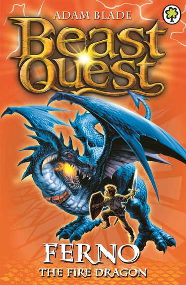 Couverture de Ferno the Fire Dragon: Series 1 Book 1 par Adam Blade