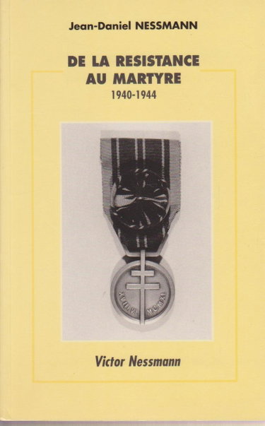 Couverture de De la resistance au martyre 1940-1944