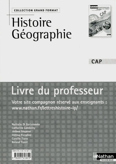Couverture de Histoire et Géographie - Éducation civique