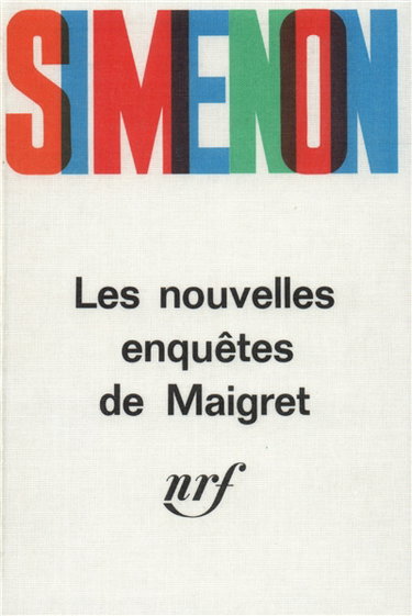 Couverture de Les nouvelles enquêtes de Maigret par Georges Simenon