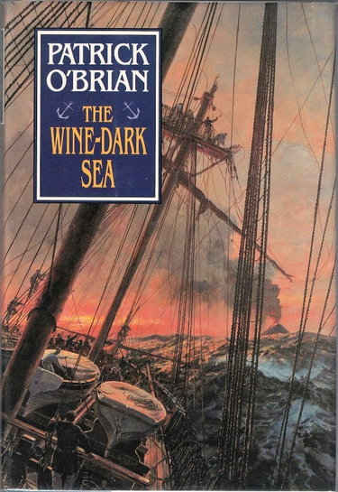 Couverture de The Wine-Dark Sea par Patrick O'Brian