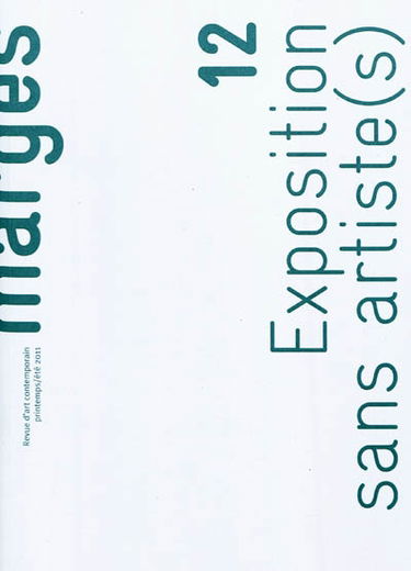 Marges, n° 12. Exposition sans artiste(s)