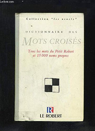 Dictionnaire Des Mots Croises Np/Po