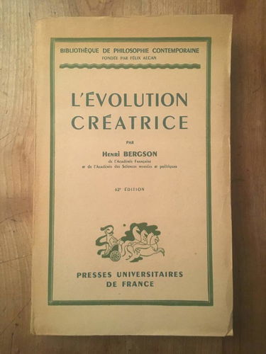 L'évolution créatrice