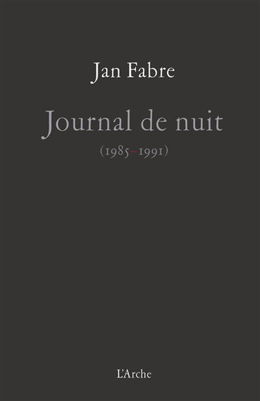 Journal de nuit : 1985-1991