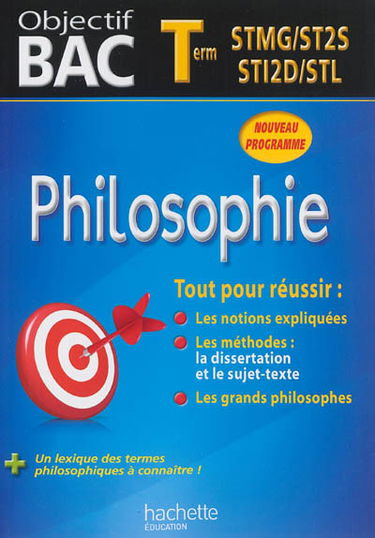 Philosophie terminales STMG, ST2S, STI2D,STL