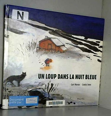 Un loup dans la nuit bleue