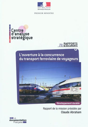 L'ouverture à la concurrence du transport ferroviaire de voyageurs
