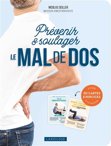 Couverture de Prévenir & soulager le mal de dos : 30 cartes exercices à faire à la maison