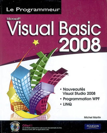Couverture de Visual Basic 2008 par Michel Martin