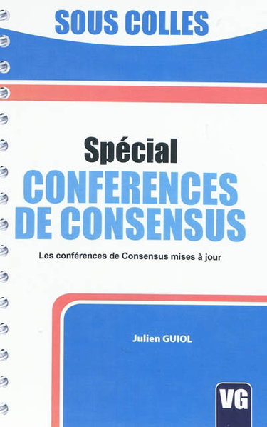 Couverture de Spécial conférences de consensus