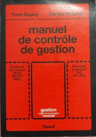 Manuel de contrôle de gestion