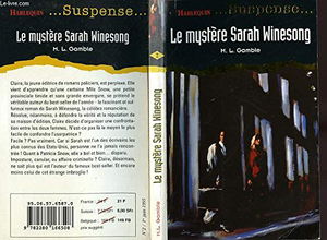 Le mystère Sarah Winesong (Suspense)