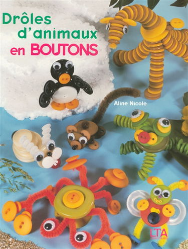 Drôles d'animaux en boutons