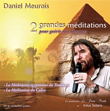 Couverture de 2 grandes méditations pour guérir nos blessures par Daniel Meurois