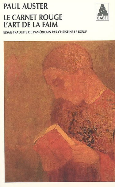 Le carnet rouge. L'art de la faim