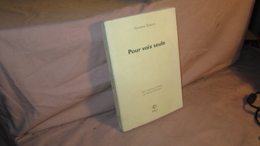 Pour voix seule