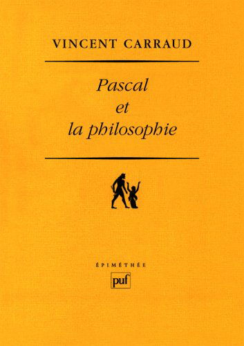 Pascal et la philosophie