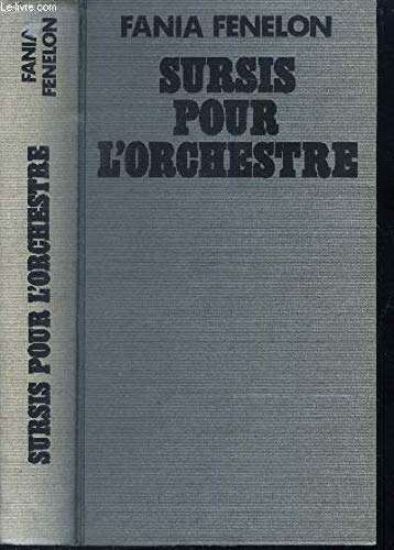 Sursis pour l'orchestre.