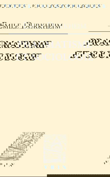 Pragmatisme et sociologie