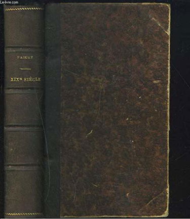 DIX NEUVIEME SIECLE. ETUDES LITTERAIRES. Chateaubriand Lamartine - Alfred de Vigny - Victor Hugo - A. de Musset - Th. Gautier - P. Mérimée - Michelet - George sand - Balzac.