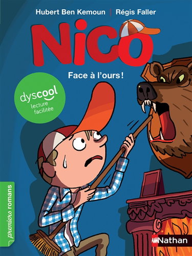 Couverture de Nico. Face à l'ours ! par Hubert Ben Kemoun