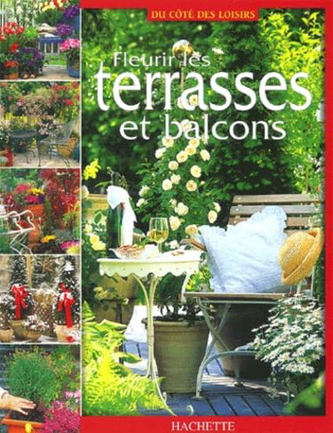 Couverture de Fleurir les terrasses et balcons par Collectif