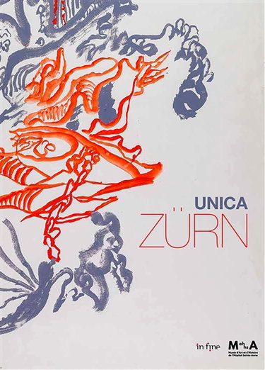 Couverture de Unica Zürn : 1916-1970 : exposition, Paris, Musée d'art et d'histoire de l'hôpital Sainte-Anne, du 31 janvier au 26 juillet 2020