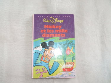 Couverture de Mickey et les mille diamants par Walt Disney