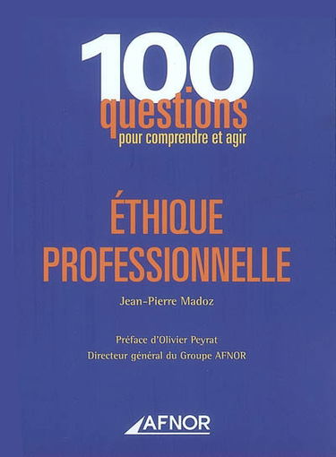 Ethique professionnelle