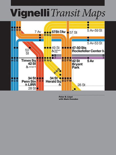 Couverture de Vignelli Transit Maps