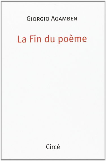 La fin du poème