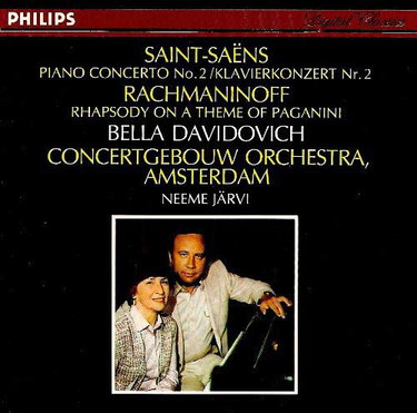 Couverture de Paganini Rhapsody/Piano Concerto 2