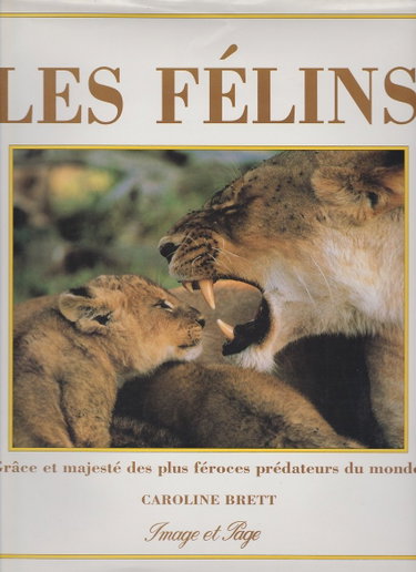 Couverture de Les Félins : grâce et majesté des plus féroces prédateurs du monde