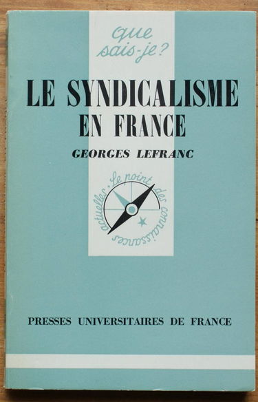 Le syndicalisme en france