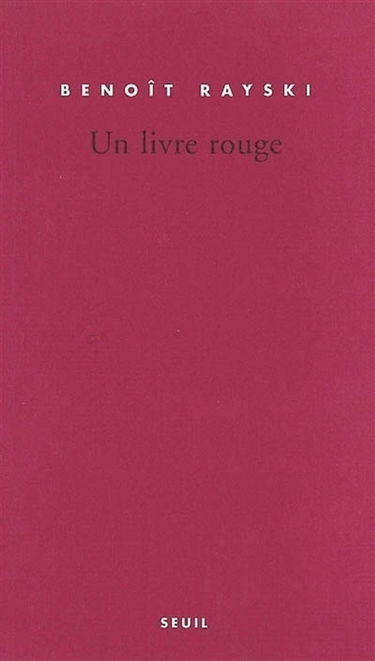 Un livre rouge
