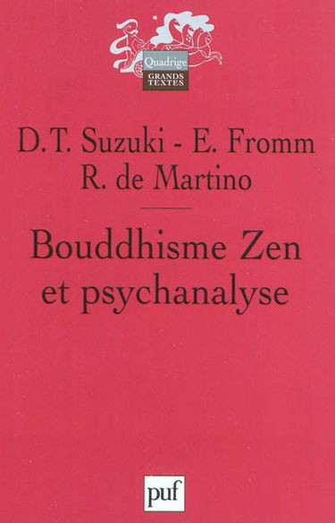 Bouddhisme zen et psychanalyse