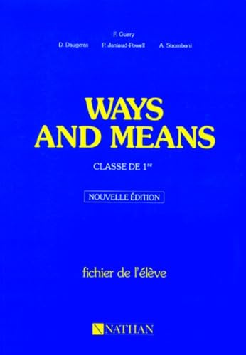 Ways and Means, 1re, travaux dirigés, édition 1987