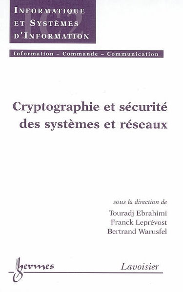 Couverture de Cryptographie et sécurité des systèmes et réseaux