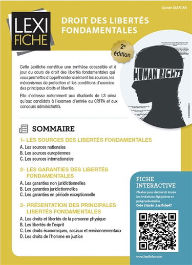 Droit des libertés fondamentales