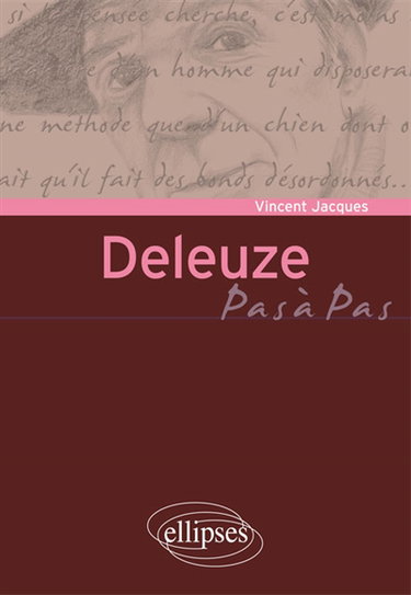 Couverture de Deleuze par Vincent Jacques