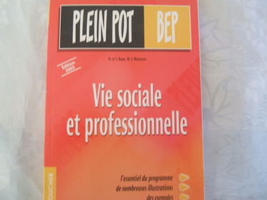 Plein Pot BEP : Vie sociale et professionnelle, BEP