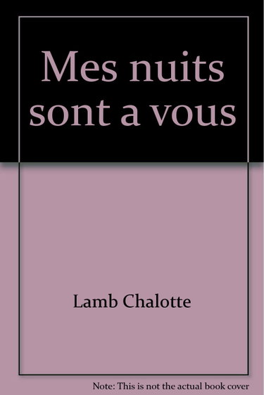 Couverture de Mes nuits sont a vous