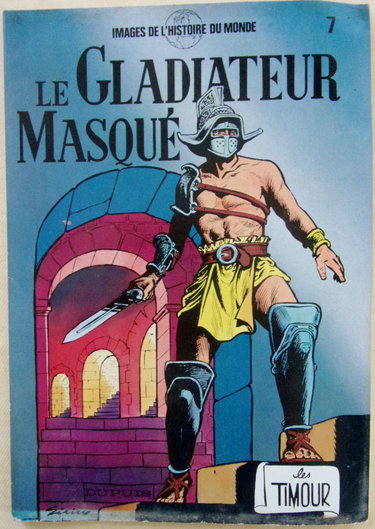 Couverture de Le Gladiateur masqué (Les Timour)