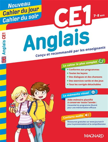 Anglais CE1, 7-8 ans