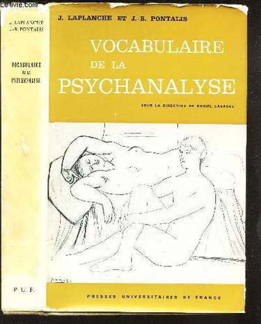 Couverture de Vocabulaire de la psychanalyse
