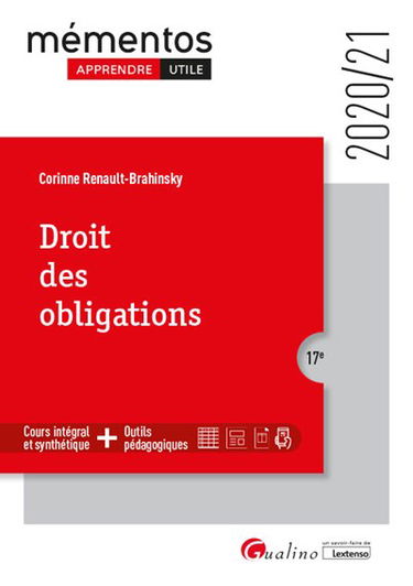 Droit des obligations : 2020-2021