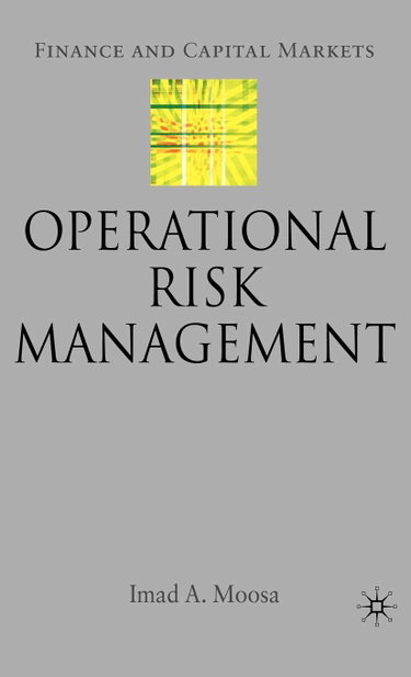 Couverture de Operational Risk Management